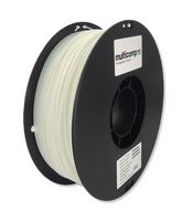MULTICOMP PRO MP010809 3D Printer Filament, 1.75 mm Dia, Milk White, PLA+ (Polylactide), 210 °C to 230 °C, 1 kg