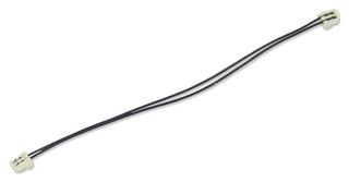 MULTICOMP PRO MP010811 FFC/FPC线缆, 2 芯, 0.8 mm, 逆相触芯, 1.97 ", 50 mm, 黑色