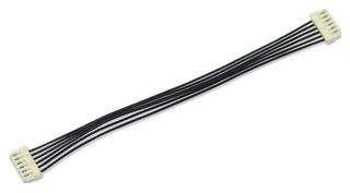 MULTICOMP PRO MP010813 FFC/FPC线缆, 6 芯, 0.8 mm, 逆相触芯, 1.97 ", 50 mm, 黑色