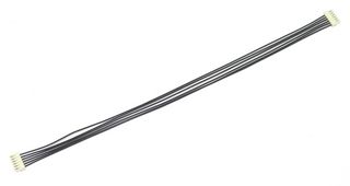 MULTICOMP PRO MP010819 FFC/FPC线缆, 6 芯, 0.8 mm, 逆相触芯, 3.9 ", 100 mm, 黑色