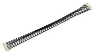 MULTICOMP PRO MP010822 FFC/FPC线缆, 12 芯, 0.8 mm, 逆相触芯, 3.9 ", 100 mm, 黑色