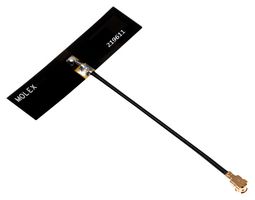 MOLEX 219611-0050 射频天线,粘合剂,线性,2.4至7.125 GHz,4.12 dBi