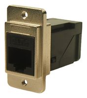 CLIFF ELECTRONIC COMPONENTS CP30752M440 In-Line Adapter, Dual Slim, Cat6, Adaptor, In-Line, RJ45, RJ45