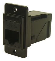 CLIFF ELECTRONIC COMPONENTS CP30752MB440 In-Line Adapter, Dual Slim, Cat6, Adaptor, In-Line, RJ45, RJ45