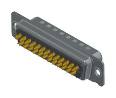 AMPHENOL CONEC 163A11089X D Sub Connector, Standard, Plug, 25 Contacts, DB, Solder Cup