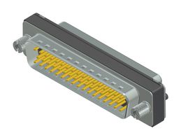 AMPHENOL CONEC 163A50049X 连接器适配器, D-sub, 标准 D Sub, 插头, 50 路, 标准 D Sub, 插座, 50 路