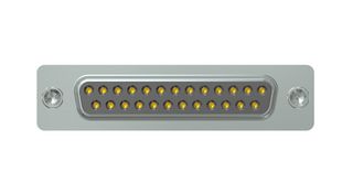 AMPHENOL CONEC 164A16689X D-Sub 连接器, 标准, 插座, 25 触点, DB, 焊接