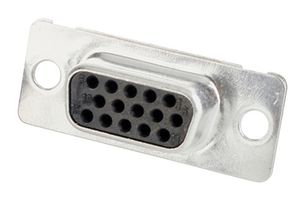 AMPHENOL CONEC 164X11949X D Sub Connector Housing, 15 Ways, High Density D Sub, DE, Receptacle, Steel Body