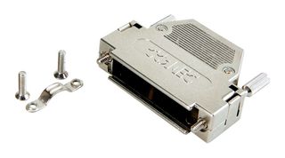 AMPHENOL CONEC 165X10149XE 连接器后壳, D Sub, DA, 180°, 尼龙(聚酰胺), 玻璃填充主体