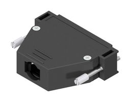 AMPHENOL CONEC 165X10179XE 连接器后壳, D Sub, DD, 180°, 尼龙(聚酰胺), 玻璃填充主体