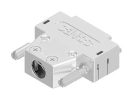 AMPHENOL CONEC 165X10919X D Sub Backshell, DA, 180°, Metallised ABS (Acrylonitrile Butadiene Styrene) Body