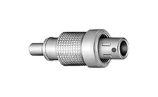 LEMO FVB.00.303.NLAE24 圆形连接器, Standard Circular Connector, 00 Series, 直型插头, 3 触点, 焊接引脚, 推挽