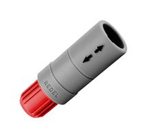 LEMO PRG.M0.8GL.LC52R 圆形连接器, Standard Circular Connector, 1P Series, 电缆安装插座, 8 触点, 焊接插座, 推挽