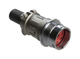 AMPHENOL SINE/TUCHEL AHDM04-24-09PR-059 Circular Connector, Standard Circular Connector, DuraMate AHDM Series, Cable Mount Receptacle