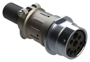 AMPHENOL SINE/TUCHEL AHDBM04-24-91PN-059 圆形连接器, 标准圆形连接器, DuraMate AHDM Series, 面板安装插座, 9 触点, 压接引脚-无触芯, 卡口