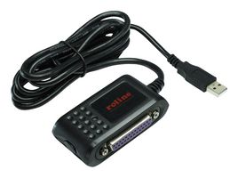 ROLINE 12.02.1017 智能电缆, USB TO RS-232/DB25+DB9, 1.8M