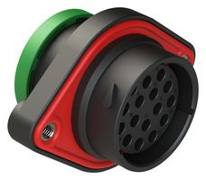 AMPHENOL SINE/TUCHEL AHDP02-24-16SN-BRA Circular Connector, IP68, IP69K, Standard Circular Connector, DuraMate AHDP Series