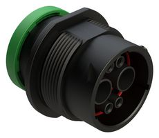 AMPHENOL SINE/TUCHEL AHDP04-18-06SN-BRAC030 圆形连接器, Standard Circular Connector, DuraMate AHDP Series, 面板安装插座, 2 触点, 压接插座-无触芯, 卡口