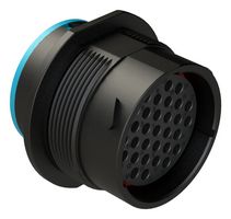 AMPHENOL SINE/TUCHEL AHDP04-24-31SR-SRA 圆形连接器, Standard Circular Connector, DuraMate AHDP Series, 面板安装插座, 31 触点, 压接插座-无触芯, 卡口