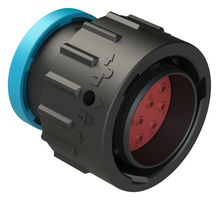 AMPHENOL SINE/TUCHEL AHDP06-18-14PR-BRA 圆形连接器, Standard Circular Connector, DuraMate AHDP Series, 电缆安装插头, 14 触点, 压接引脚-无触芯, 卡口