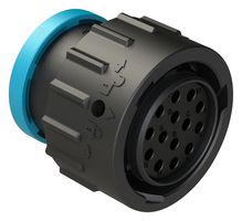AMPHENOL SINE/TUCHEL AHDP06-18-14SR-BRA 圆形连接器, Standard Circular Connector, DuraMate AHDP Series, 电缆安装插头, 14 触点, 压接插座-无触芯, 卡口