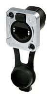 REAN RRE8F-Z-000-1 模块连接器, RJ45 插座, 1 x 1 (端口), 8P8C, Cat5e, IP65, 面板安装
