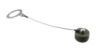 AMPHENOL INTERCONNECT INDIA D38999/33-W-21-N 防尘盖/罩, 尺寸21, 保护盖，带绳和环, MIL-DTL-D38999系列III母圆形连接器, 铝主体