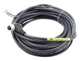 MOLEX 1200060024 Sensor Cable, M12, 90° Micro-Change Receptacle, Free End, 4 Positions, 2 m, 6.56 ft