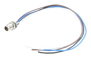MOLEX 1200905074 传感器电缆, M8, Nano-Change插头, 自由线端, 4路, 200 mm, 7.9 ", Nano-Change 120090 Series