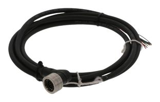 MOLEX 1200795044 传感器电缆, M12, 90° Ultra-Lock插座, 自由线端, 5路, 5 m, 16.4 ft, Ultra-Lock 120079 Series