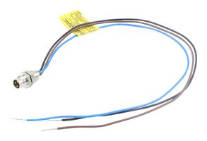 MOLEX 1200900009 Sensor Cable, M8, Nano-Change Plug, Free End, 3 Positions, 300 mm, 11.8 "