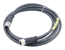 MOLEX 1200668899 传感器电缆, M12, Micro-Change插头, Micro-Change插座, 8路, 5 m, 16.4 ft, Micro-Change 120066 Series