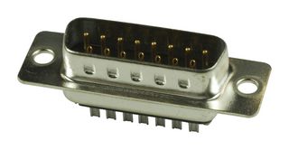 AMPHENOL COMMUNICATIONS SOLUTIONS FCE17A15PM290 D Sub Connector, Filtered, Plug, FCE17 Series, 15 Contacts, DA, Solder Cup