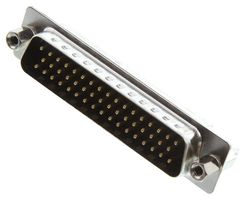 AMPHENOL COMMUNICATIONS SOLUTIONS L717SDDH50POL2RM8 D Sub Connector, Standard, Plug, SD Series, 50 Contacts, DD, Solder