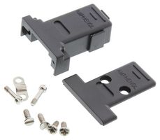AMPHENOL COMMUNICATIONS SOLUTIONS L17158706 D Sub Backshell, DE, 180°, Thermoplastic Body