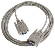AIM CAMBRIDGE - CINCH CONNECTIVITY 30-9510-77 Computer Cable, D Subminiature Plug, 9 Way, D Subminiature Socket, 9 Way, 10 ft, 3.05 m