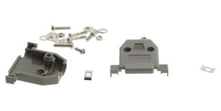AIM CAMBRIDGE - CINCH CONNECTIVITY 40-9715H 连接器后壳, D Sub, H Series, DA, 180°, ABS(丙烯腈 - 丁二烯 - 苯乙烯)主体