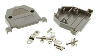 AIM CAMBRIDGE - CINCH CONNECTIVITY 40-9725H 连接器后壳, D Sub, H Series, DB, 180°, ABS(丙烯腈 - 丁二烯 - 苯乙烯)主体