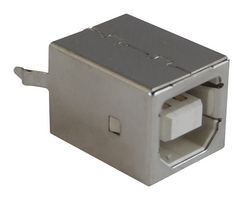 STEWART CONNECTOR SS-52300-002 连接器, USB, USB B, USB 2.0, 插座, 4 路, 电路板安装, 垂直