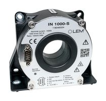LEM IN 1000-S 电流传感器,高精度,闭环磁通门,1kA,±15V供电,宽温范围,IN系列