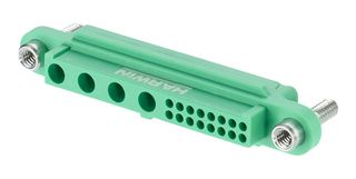 HARWIN G125-22496F3-04-16-00 连接器外壳, 16信号+4电源, Gecko-MT G125 Series, 插座, 20 路, 1.25 mm