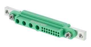 HARWIN G125-22496F5-04-16-00 连接器外壳, 16信号+4电源, Gecko-MT G125 Series, 插座, 20 路, 1.25 mm