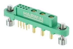HARWIN G125-FV108F1-03AB000P PCB Receptacle, Board-to-Board, 1.25 mm, 11 Contacts, Through Hole Straight, Gecko-MT G125 Series