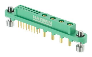 HARWIN G125-FV116F1-04AB000P PCB Receptacle, Board-to-Board, 1.25 mm, 20 Contacts, Through Hole Straight, Gecko-MT G125 Series