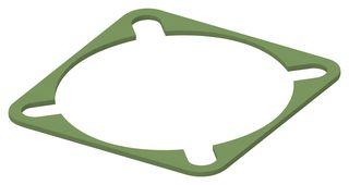 KEMTRON - TE CONNECTIVITY 93-22059 EMI屏蔽衬垫，导电片，镀镍石墨，34.32mm长x 34.32mm宽 x 0.8mm深