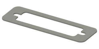 KEMTRON - TE CONNECTIVITY 95-22003 EMI屏蔽衬垫，镀镍石墨，Kemtron 95系列，17.5mm长 x 57.9mm宽 x 0.8mm深