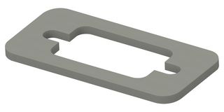 KEMTRON - TE CONNECTIVITY 95-22006 EMI屏蔽衬垫，镀镍石墨，Kemtron 95系列，17.5mm长 x 35.8mm宽 x 1.6mm深