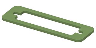 KEMTRON - TE CONNECTIVITY 95-22018 EMI屏蔽衬垫，抗油性，镀镍石墨，17.5mm长 x 57.9mm宽 x 1.6mm深