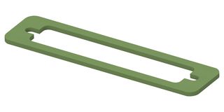KEMTRON - TE CONNECTIVITY 95-22019 EMI屏蔽衬垫，抗油性，镀镍石墨，17.5mm长 x 74.4mm宽 x 1.6mm深