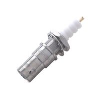 HUBER+SUHNER 22_SHV-50-0-6/133_NE 射频/同轴连接器, SHV同轴, 直型隔板安装插座, 焊接, 50 ohm, 黄铜